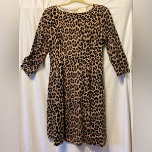 ♠️ kate spade ♠️ Leopard Ponte Dress w/ Pockets